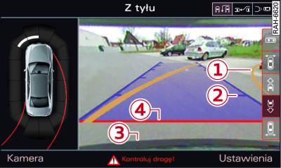 Wyświetlacz: namierzanie wolnego miejsca parkingowego